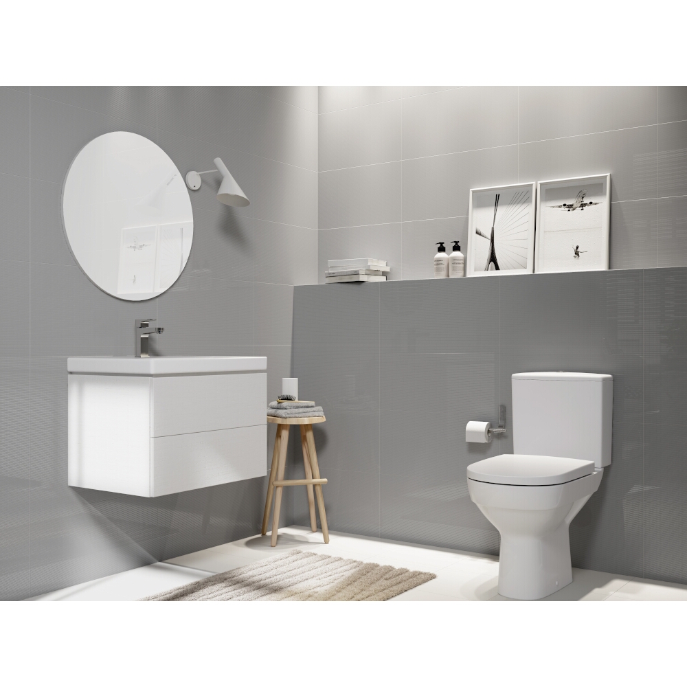 CERSANIT Stand WC 67 601 CITY NEW Clean 010 3 5 Deckel Aus Duroplaste