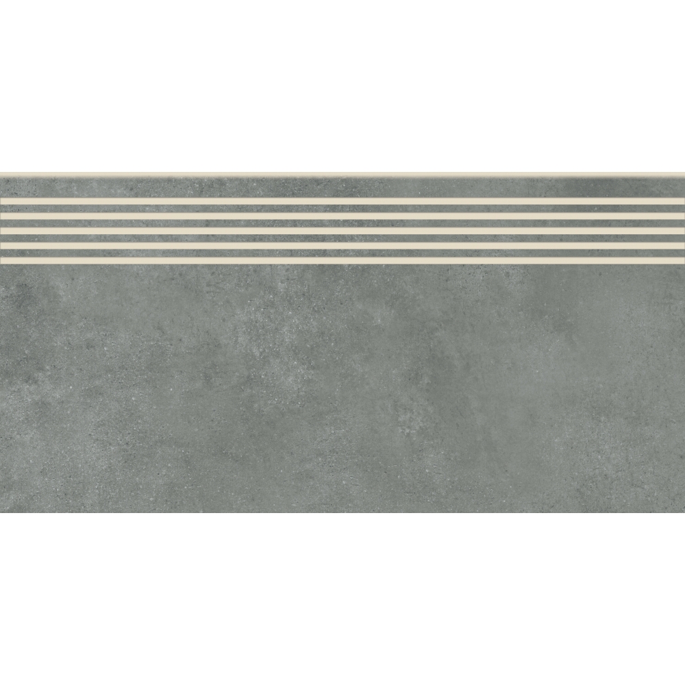 BODENFLIESE STUFENFLIESE GENFORD GREY MAT 29,8X59,8