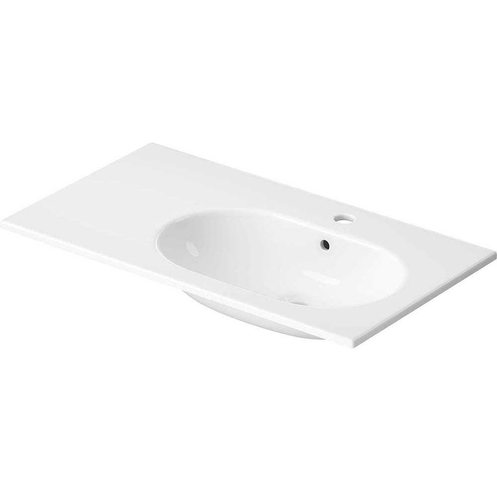 CERSANIT Einbauwaschbecken ZEN 80 links mit Arbeitsplatte BOX K117-004