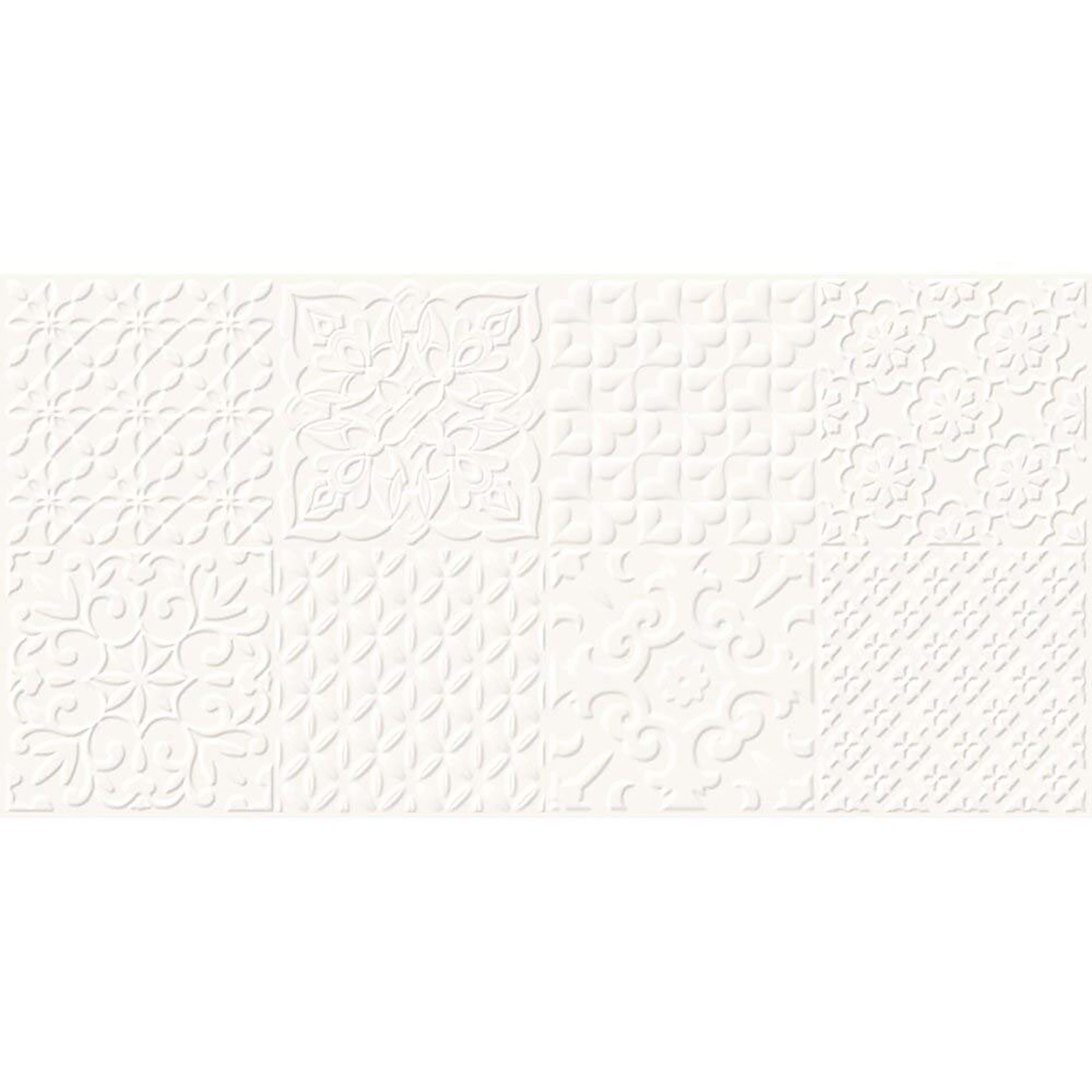 WANDFLIESE ALTERIO WEIß PATCHWORK STRUCTURE SATIN 29,8X59,8 CERSANIT WANDFLIESE ALTERIO WEIß PATCHWORK STRUCTURE SATIN 29,8X59,8 CERSANIT