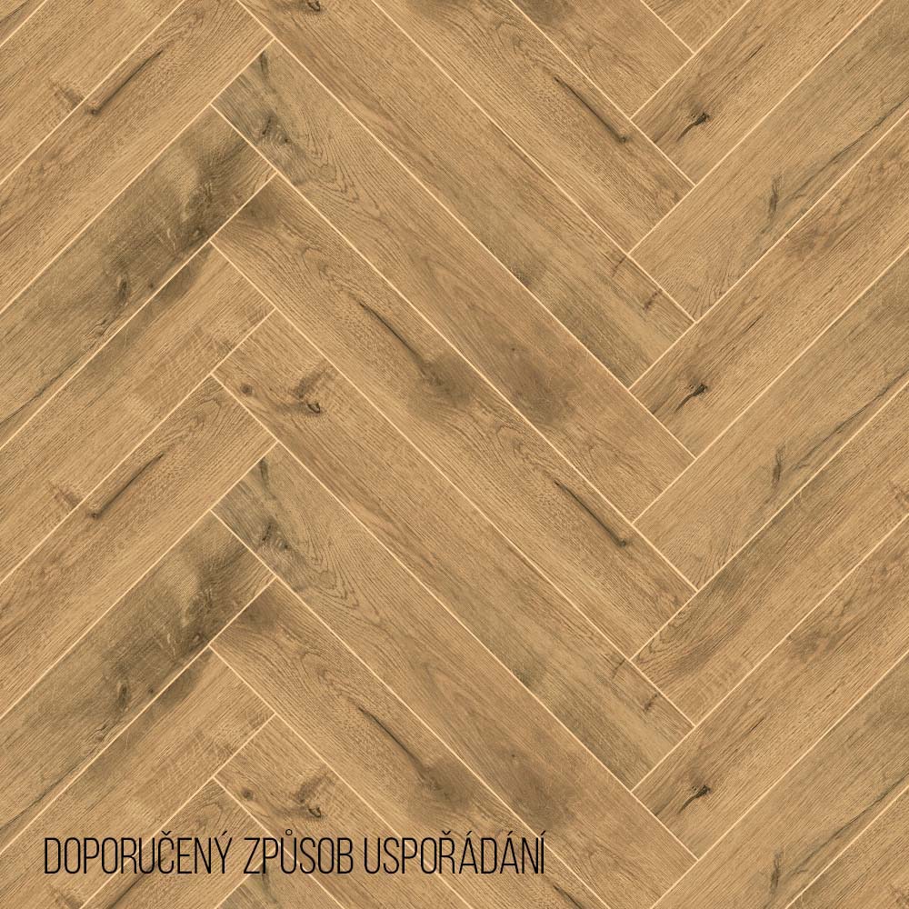 BODENFLIESE CHEVRON INFINITY WOOD BRONZE MAT 9,5X59,2