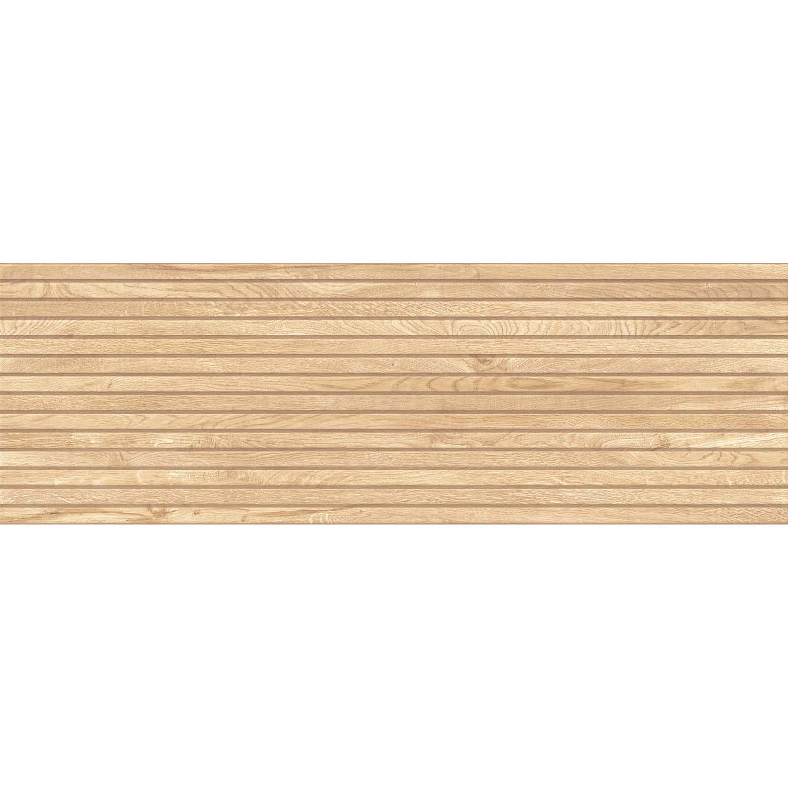 WANDFLIESE HOLZOPTIK BAND WOOD LIGHT BEIGE MATT 39,8X119,8 CERSANIT