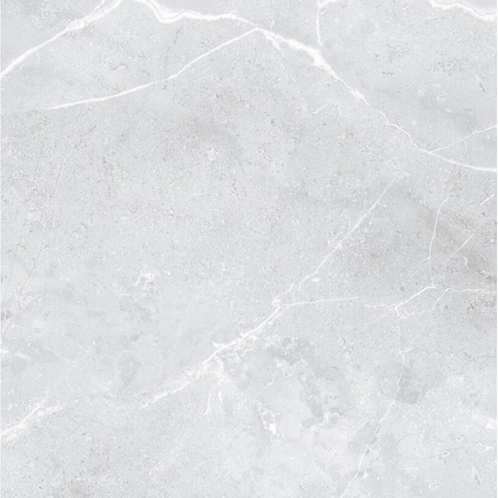 BODENFLIESE MALIBU SILBER GLÄNZEND 60X60 EGEN