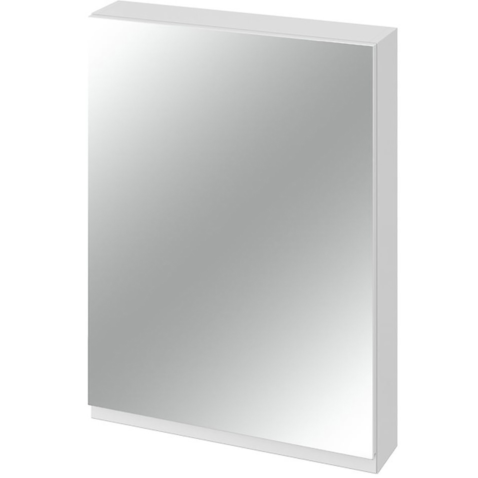 CERSANIT Wandhängender Badezimmerschrank mit Spiegel MODUO 60 DSM weiß S590-018-DSM