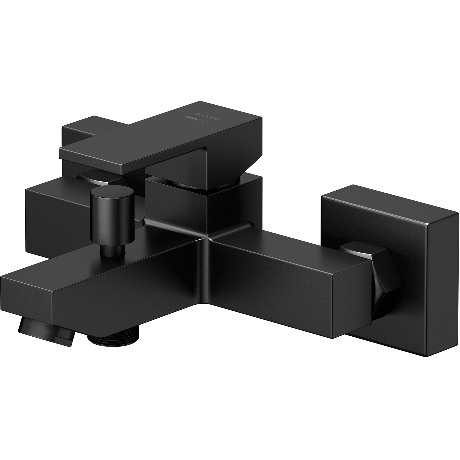 CERSANIT Wand-Wannen- und Duscharmatur SELECTA schwarz S951-747 CERSANIT Wand-Wannen- und Duscharmatur SELECTA schwarz S951-747