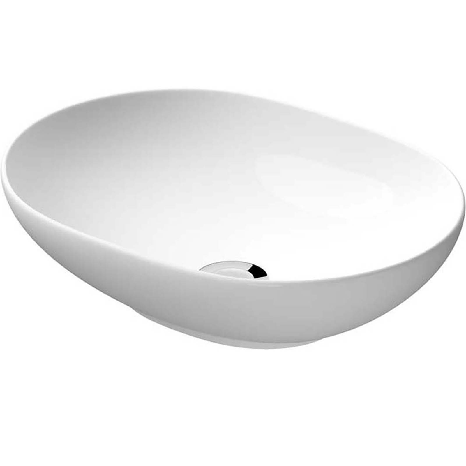 CERSANIT Aufsatzwaschbecken 50 oval K711-012 CERSANIT Aufsatzwaschbecken 50 oval K711-012