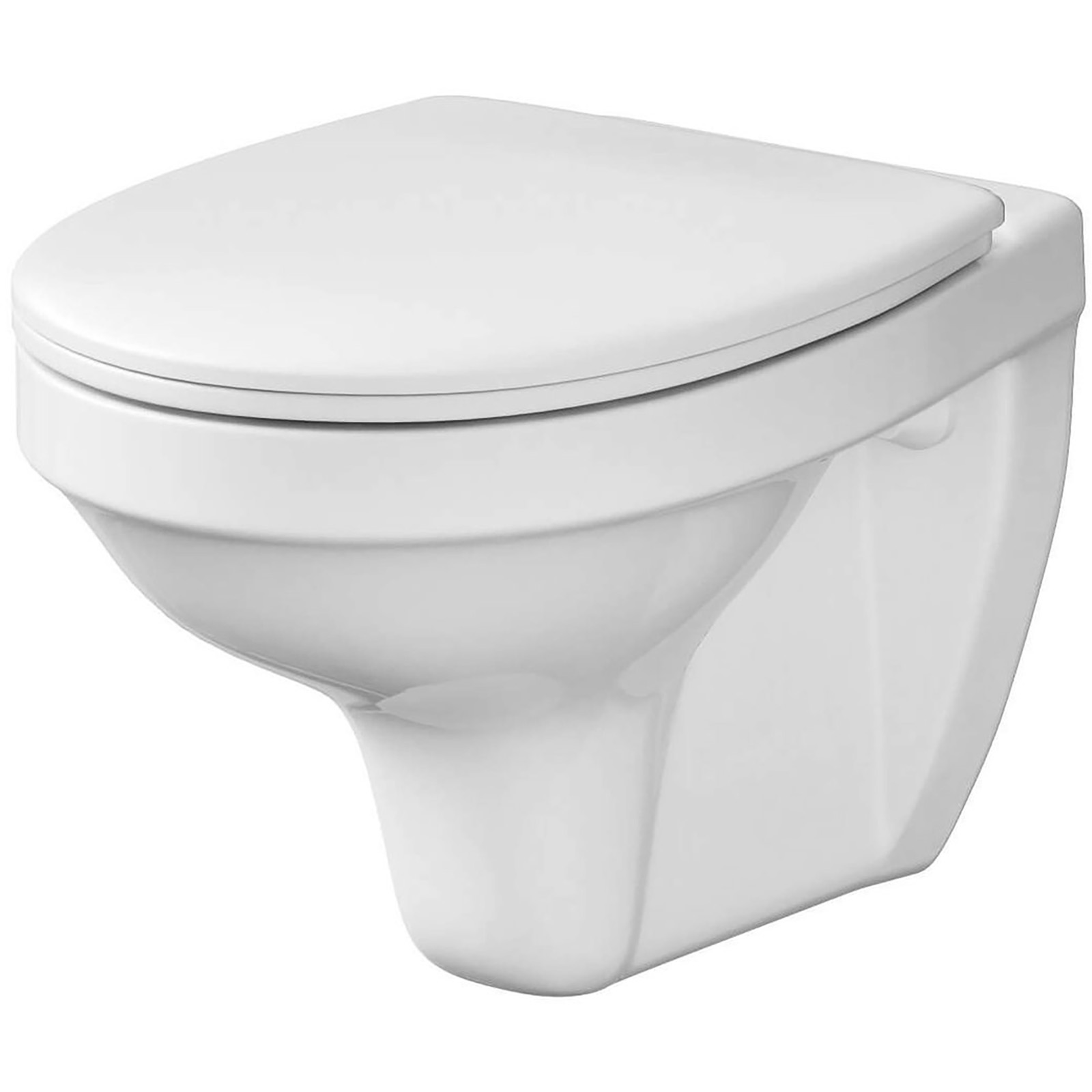 CERSANIT Wandhängende WC-Schüssel SET DELFI Duroplast Sitz K97-140