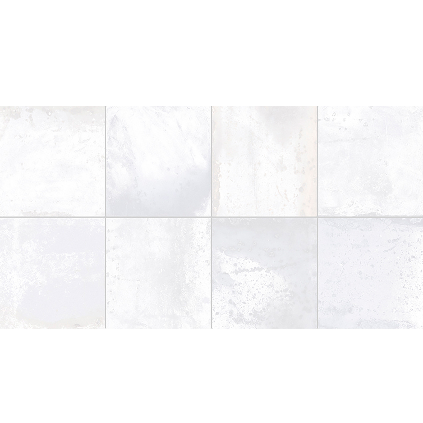 WANDFLIESE METALLOPTIK PROVENCE WEIß GLÄNZEND 31,6X60 ZUM VERFUGEN GEOTILES
