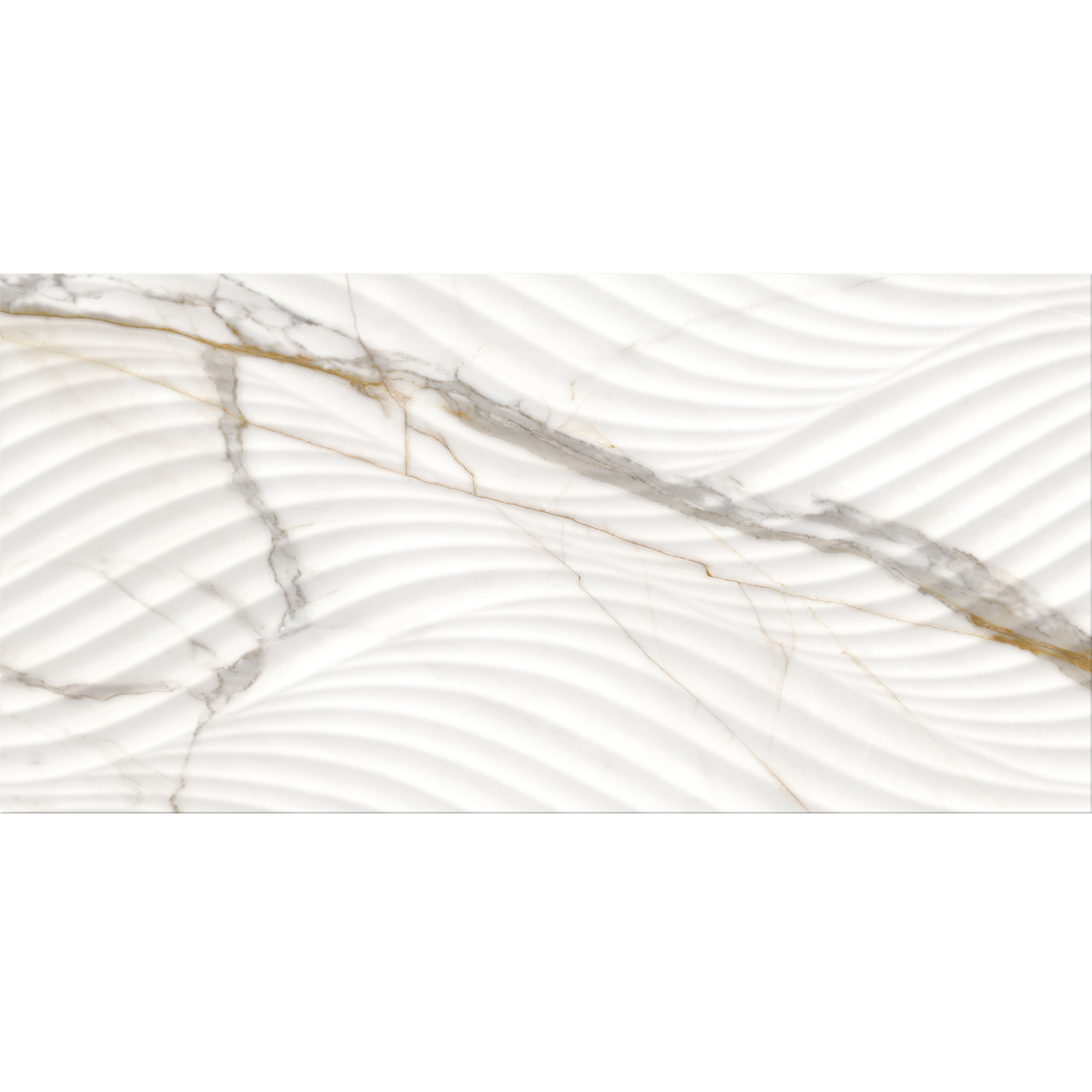 WANDFLIESE MARMOROPTIK CLASSIC STONE STRUCTURE GLÄNZEND 29,7X60 CERSANIT