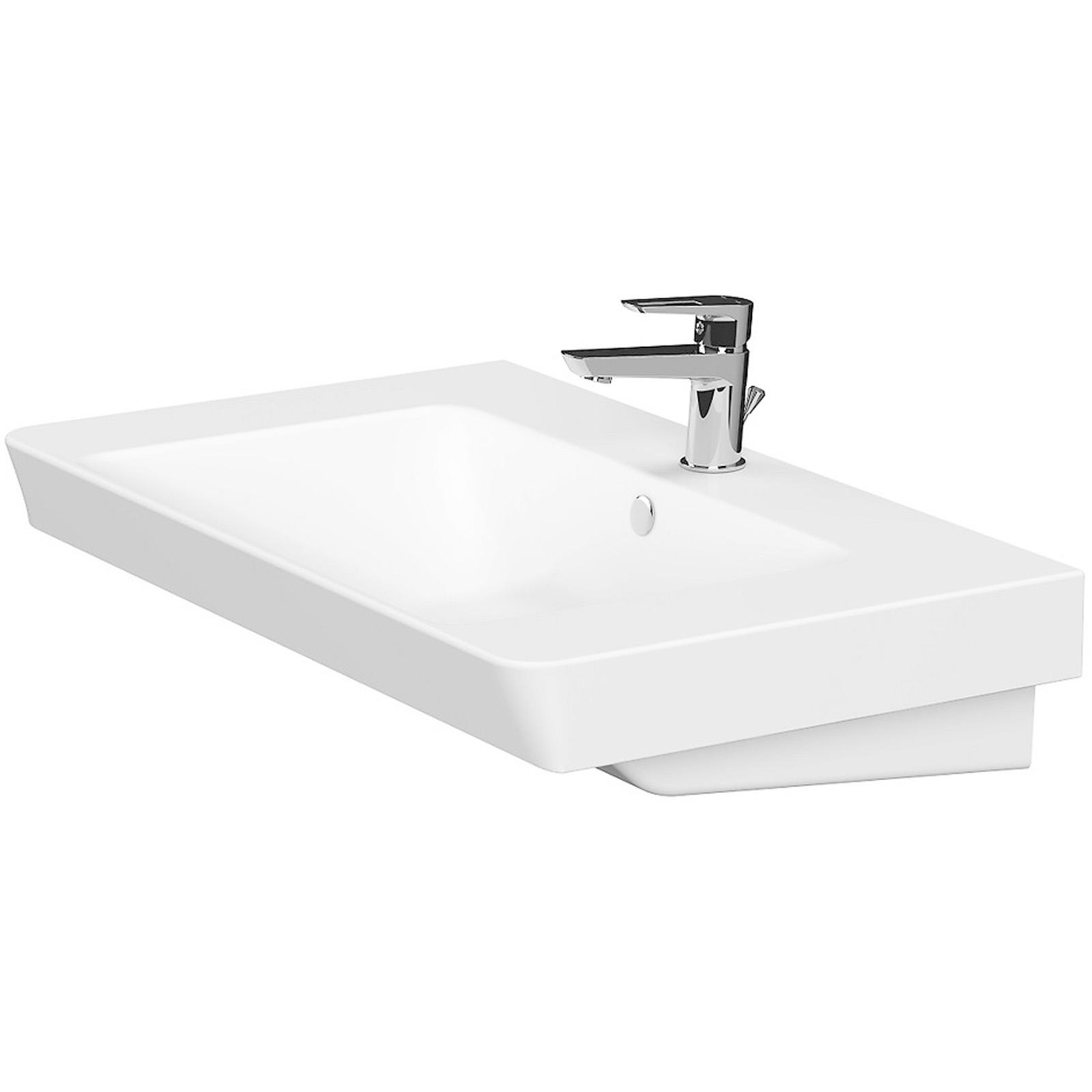 CERSANIT Einzelmöbel Waschbecken MILLE 80x48,5 K675-003 CERSANIT Einzelmöbel Waschbecken MILLE 80x48,5 K675-003