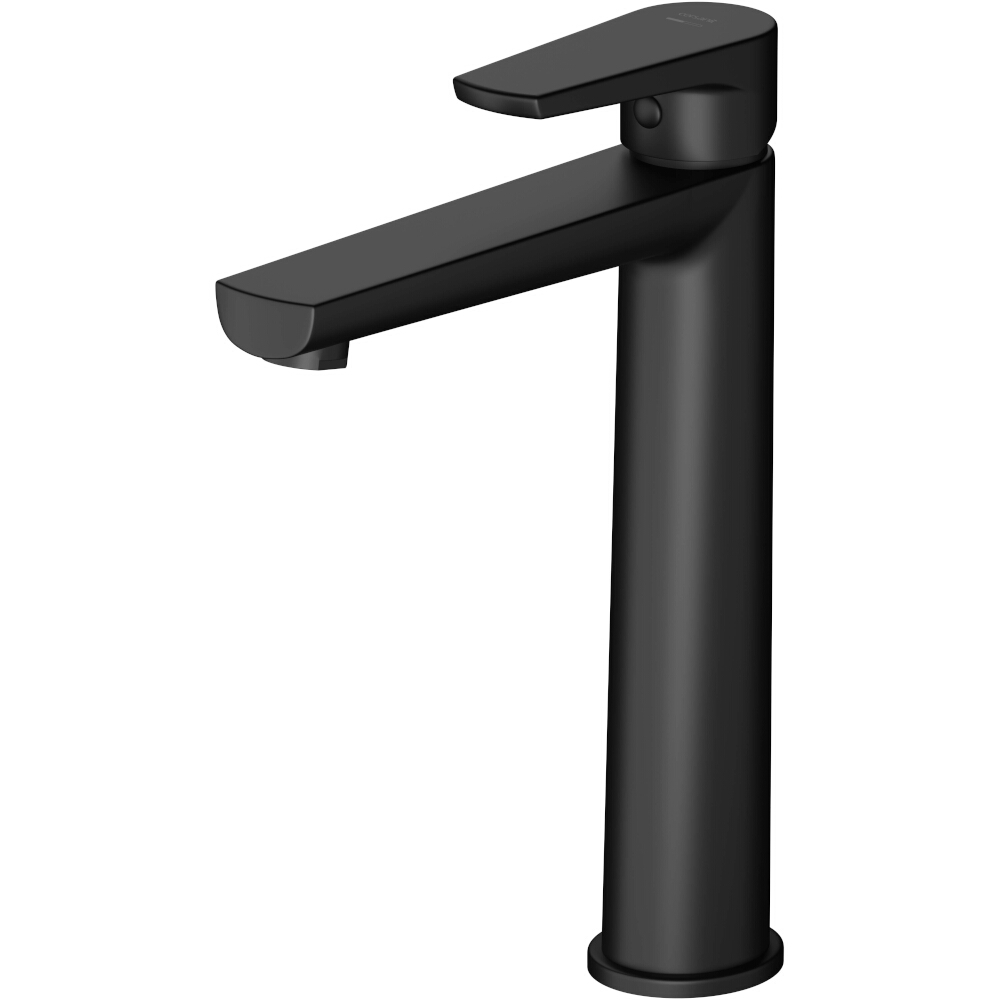 CERSANIT Stand-Waschtischarmatur MODUO hoch schwarz S951-585