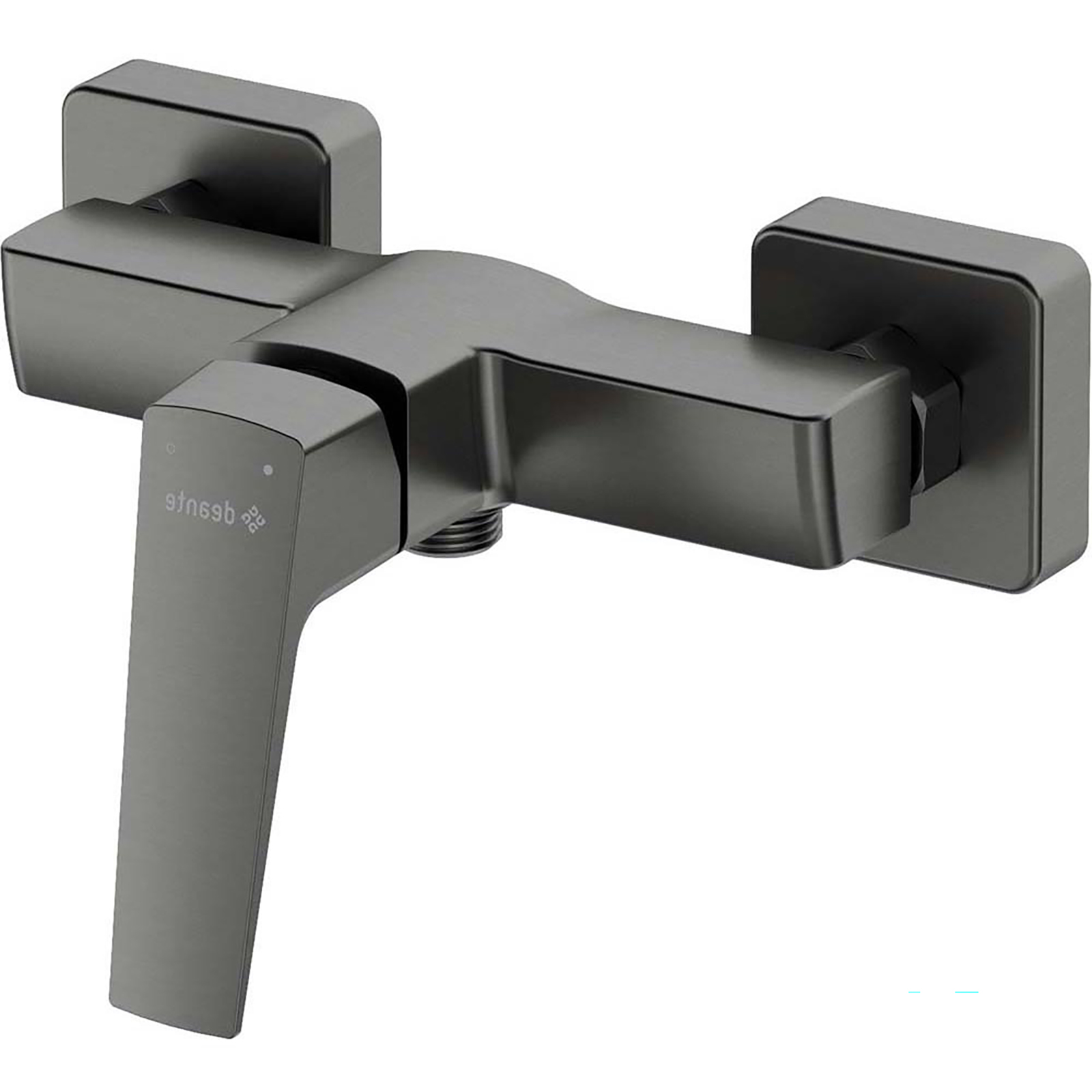 DEANTE wandmontierter Duschhahn BLUR Titan BQL_D40M