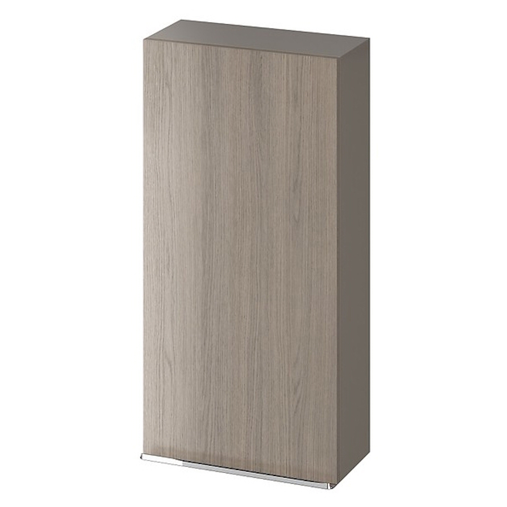 CERSANIT VIRGO 40 Badezimmer-Hängeschrank grau Griff chrom S522-037