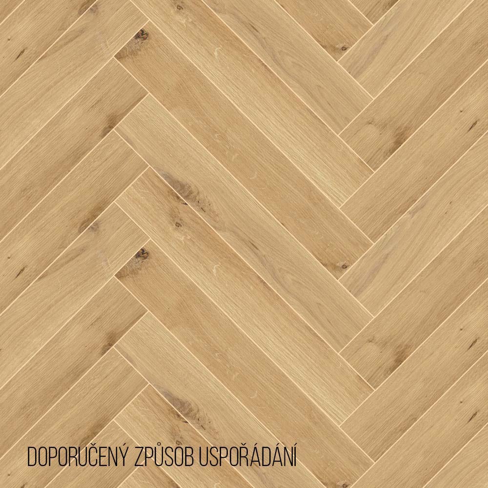 BODENFLIESE CHEVRON INFINITY WOOD BEIGE MAT 9,5X59,2