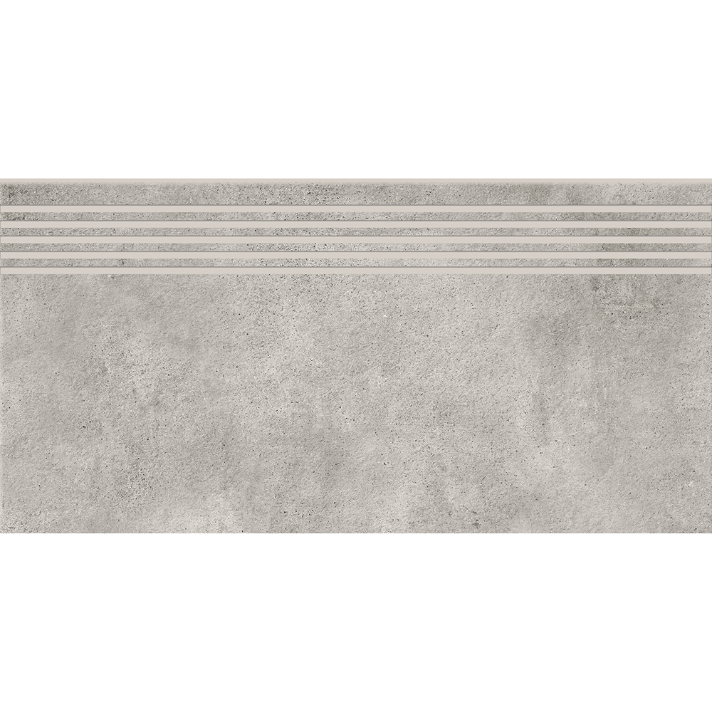 BODENFLIESE STUFENFLIESE BORIDO LIGHT GREY MAT 29,8X59,8