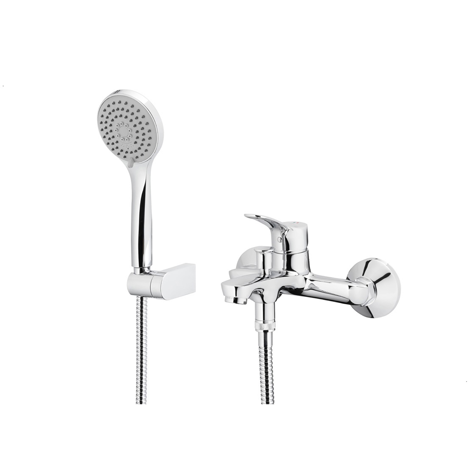 KFA Wandmontierter Badewannenwasserhahn MORRIS mit Spotspray Chrom 5244-510-00 KFA Wandmontierter Badewannenwasserhahn MORRIS mit Spotspray Chrom 5244-510-00