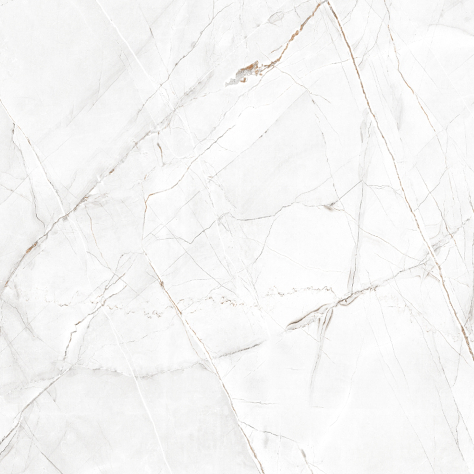 BODENFLIESE STEINOPTIK PRIME VALENCIA SILBER GRAU GLÄNZEND 60X60 EGEN