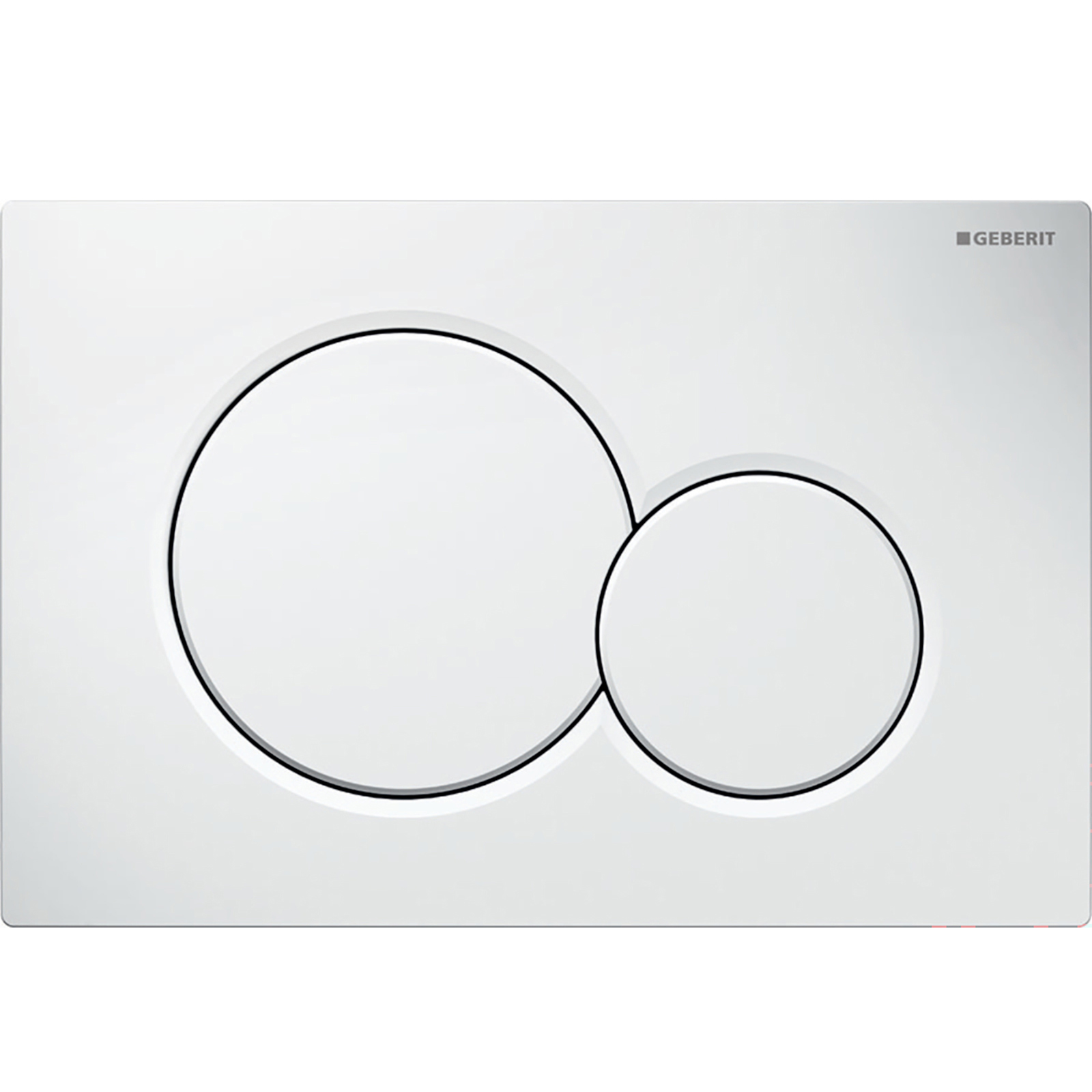 GEBERIT Betätigungsplatte Sigma01 246x164x13 weiß 115770115