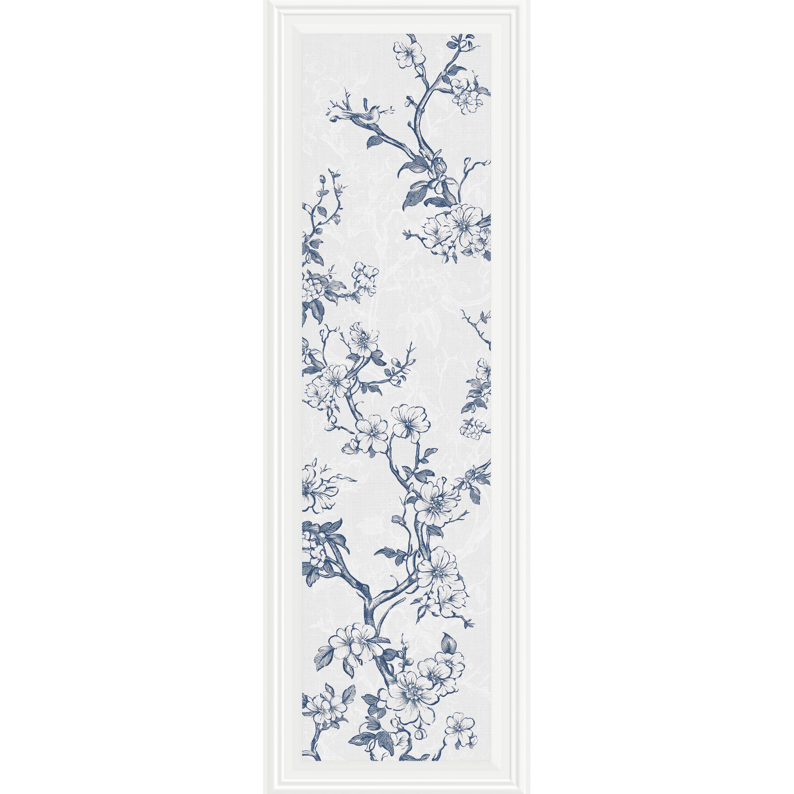 WANDFLIESE LUVIE BLAU ORCHARD WINDOW SATIN 39,8X119,8 CERSANIT WANDFLIESE LUVIE BLAU ORCHARD WINDOW SATIN 39,8X119,8 CERSANIT