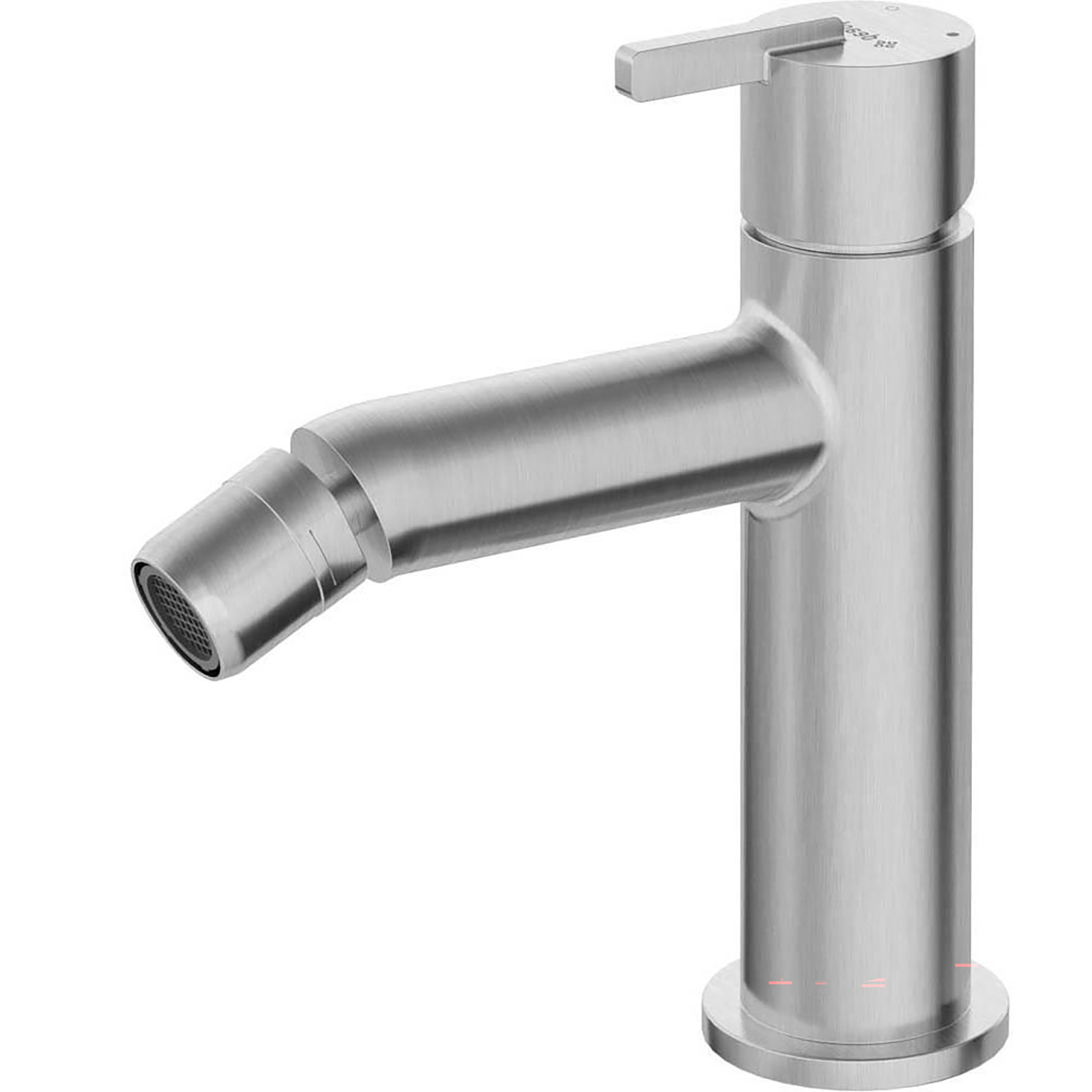 DEANTE Bodenstehende Bidet-Wasserhahn SILIA gebürsteten Stahl BQS_F30M