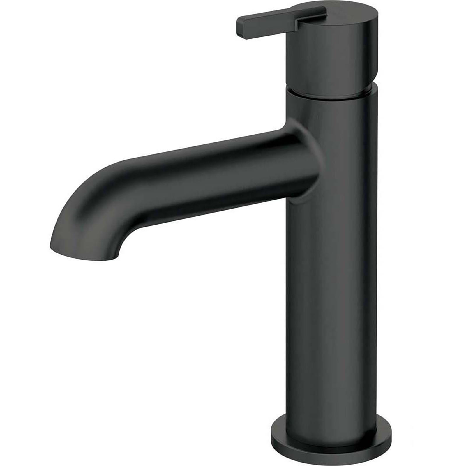 DEANTE SILIA Waschbeckenwasserhahn auf Sockel schwarzer BQS_N20M