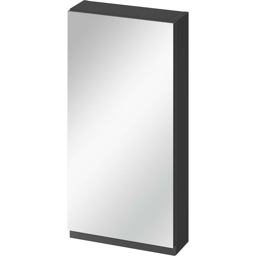 CERSANIT MODUO 40 Badezimmer-Hängeschrank mit Spiegel zur Selbstmontage anthrazit S590-071-DSM