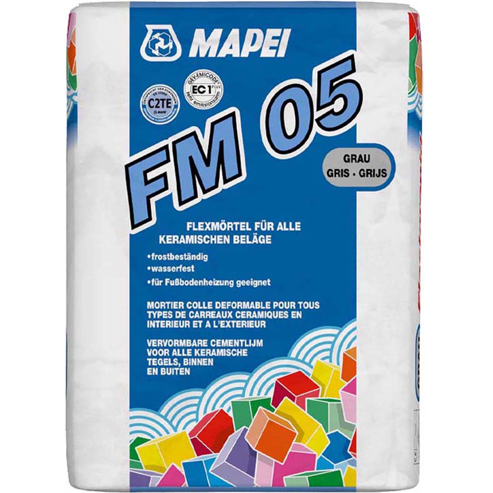 Flexverlegemörtel MAPEI FM 05 GRAU 25 KG