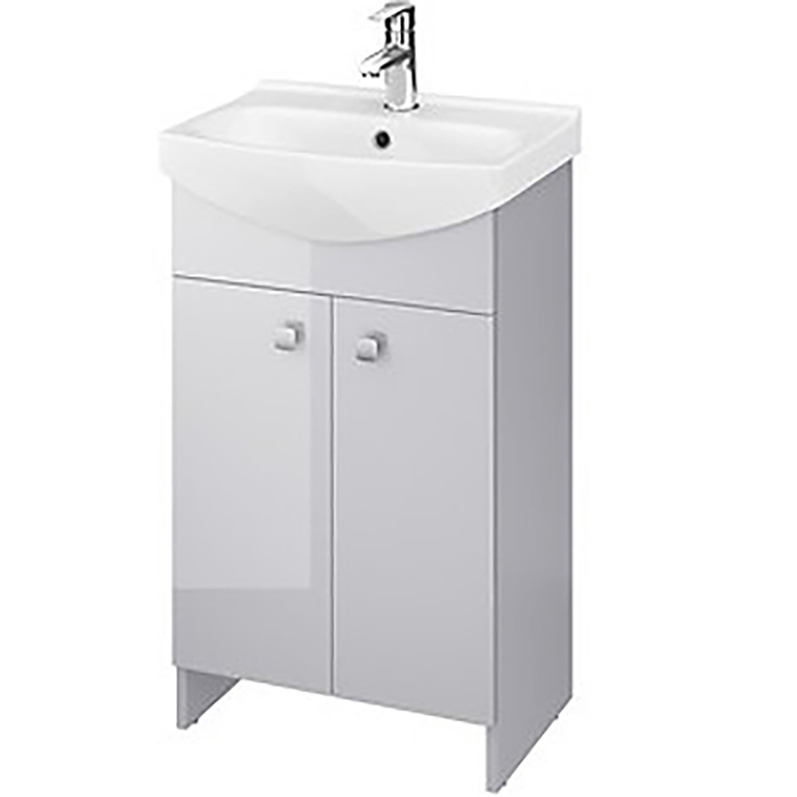 CERSANIT Waschtisch-Unterschrank RUBID CERSANIA 60 grau DSM S577-004-DSM