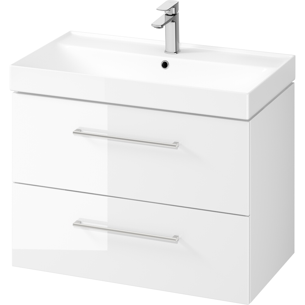 CERSANIT Unterschrank mit Waschbecken LARGA 80 weiß S801-438