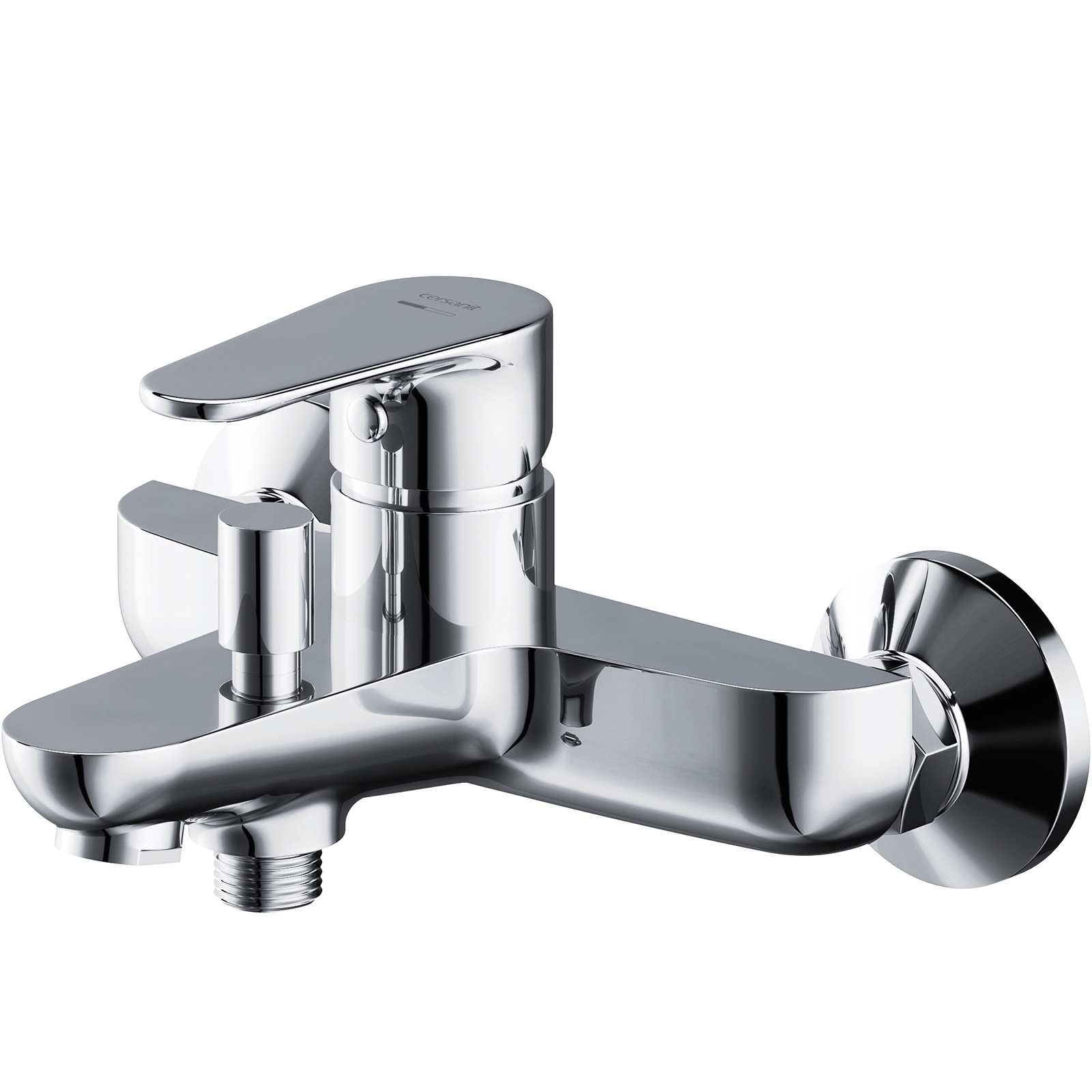 CERSANIT Wandarmatur für Badewanne und Dusche CERSANIA chrom S951-235