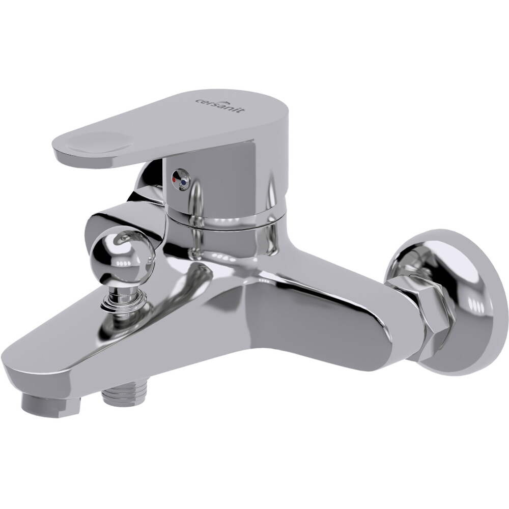 CERSANIT Wand-Wannen- und Duscharmatur CARI chrom S951-002