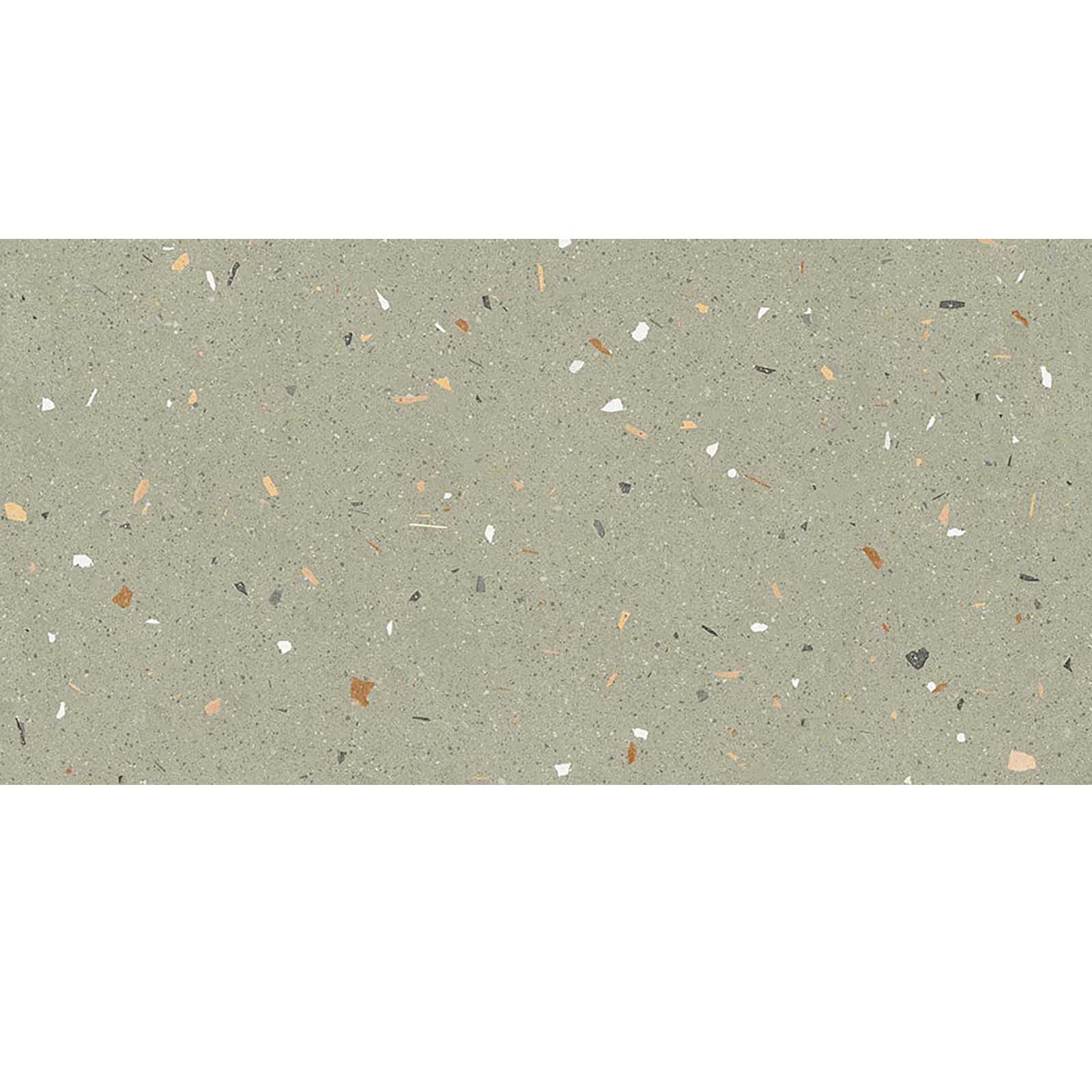 BODENFLIESE TERRAZZOOPTIK CROCCANTE-R MENTA GRÜN MATT 60X120 ARCANA CERAMICA