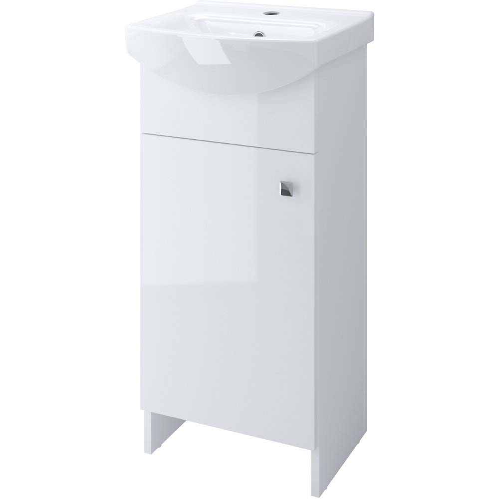 CERSANIT Unterschrank mit Waschtischgarnitur SATI CERSANIA 40 weiß DSM S567-001-DSM