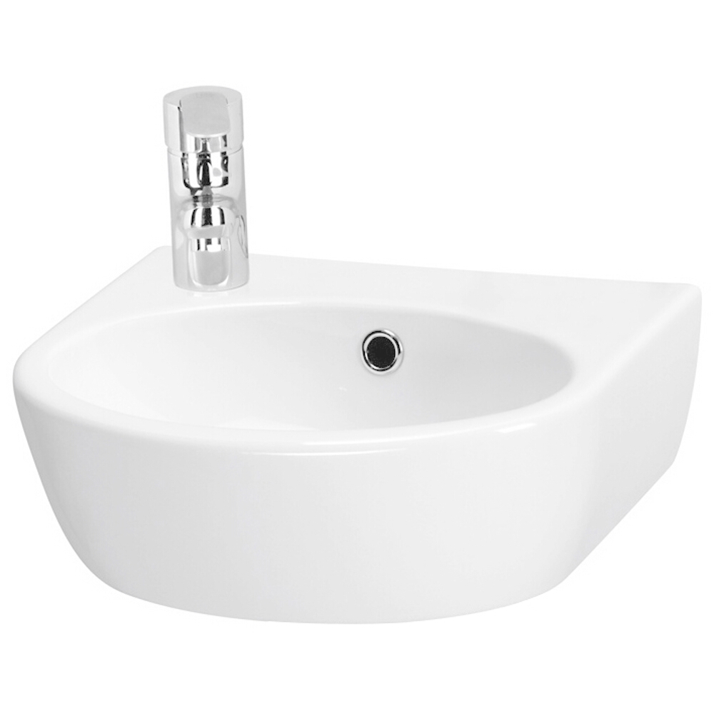 CERSANIT Waschbecken PARVA 40 links K27-009-L