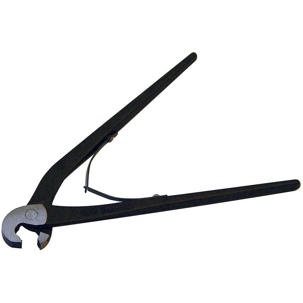 Fliesenlochzange KAUFMANN mit Feder Länge 190 mm