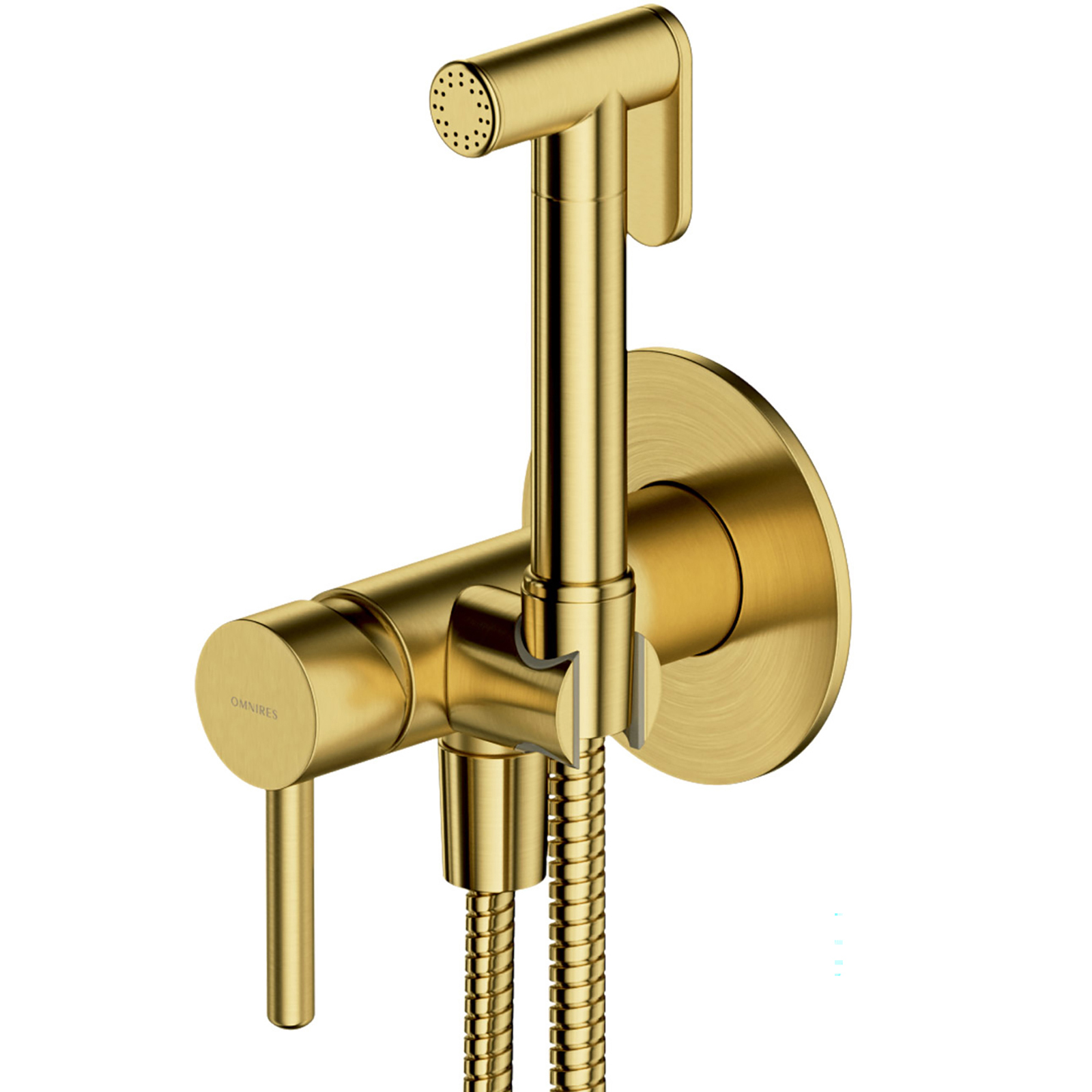 OMNIRES Bidet-System Y Bürstegebürstete Messing SYSYBI2BSB