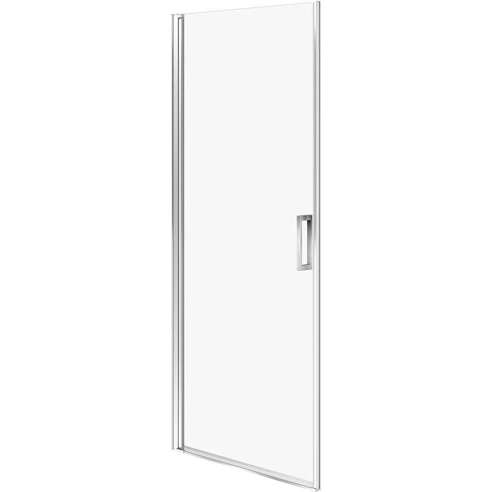 CERSANIT MODUO Vollduschtür chrom 80x195 transparentes Glas S162-020