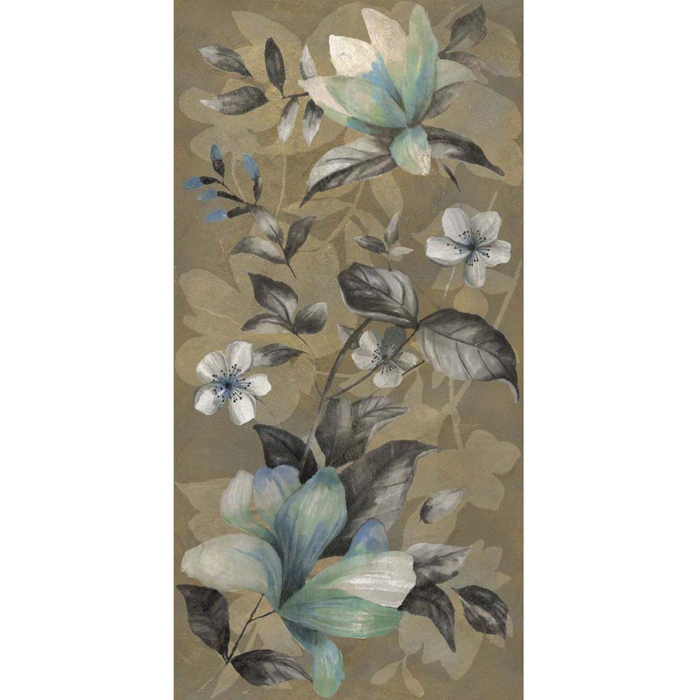 BODENFLIESE DADO CERAMICA WALLPAPERS FIORE ORO MAT 60X120
