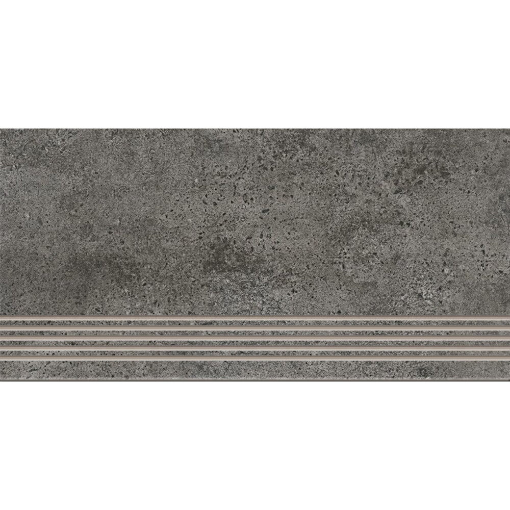 BODENFLIESE STUFENFLIESE ASHLAND GRAPHITE MAT 29,8X59,8