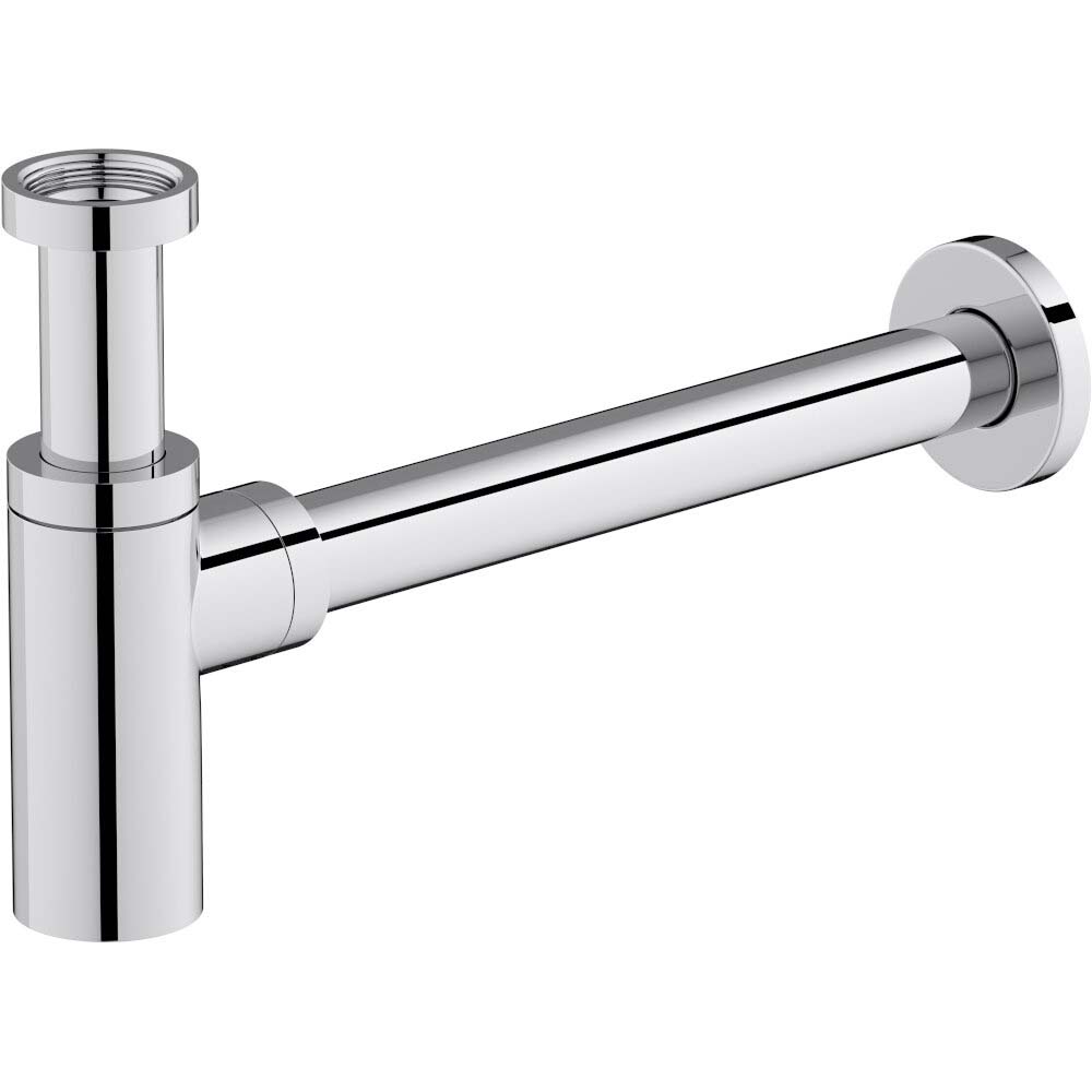 INVERTO by Cersanit OVAL washbasin siphon chrome (S951-712), where to buy -  Cersanit