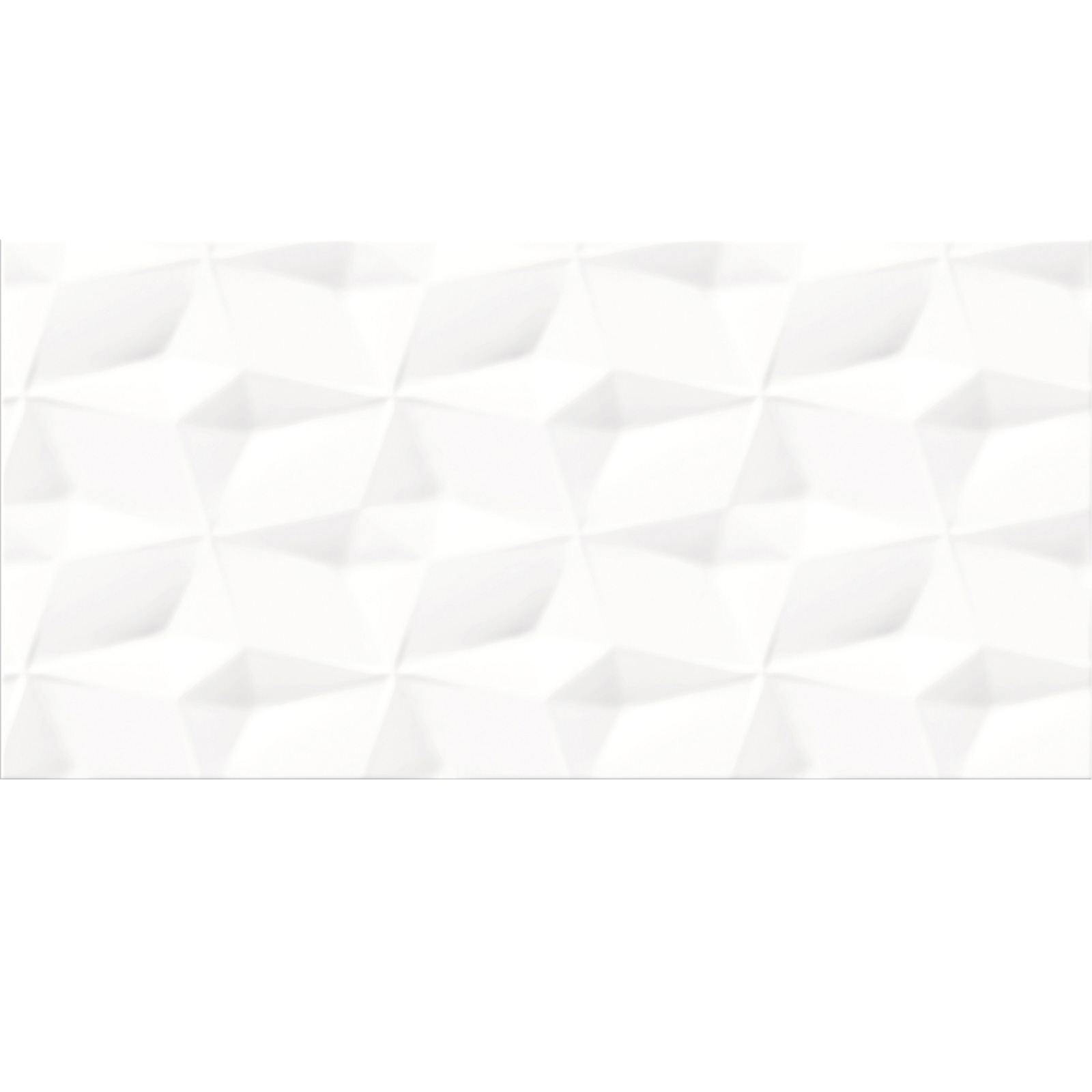 WANDFLIESE PEROUSO HONEY WEIß STRUCTURE GLÄNZEND 29,7X60 CERSANIT