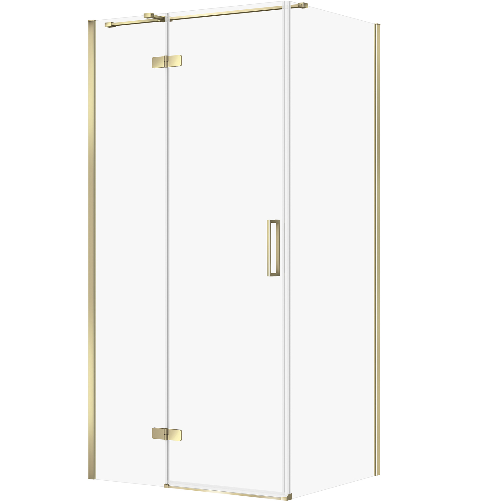 CERSANIT Rechteckige Duschkabine JOTA 120x90 rechts schwarz, transparentes Glas S160-027