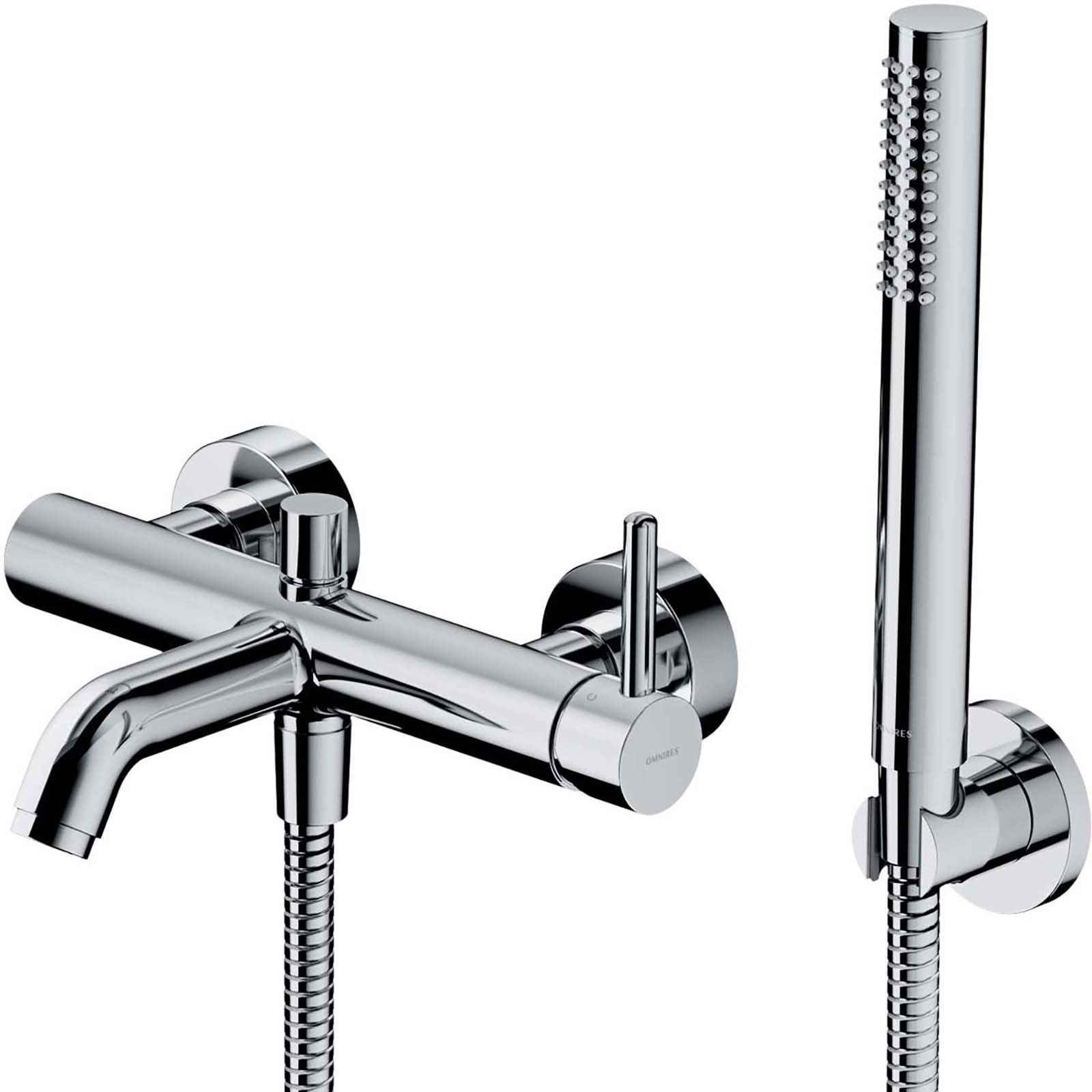 OMNIRES Y-Bademixer mit Chromglanz Y1231CR