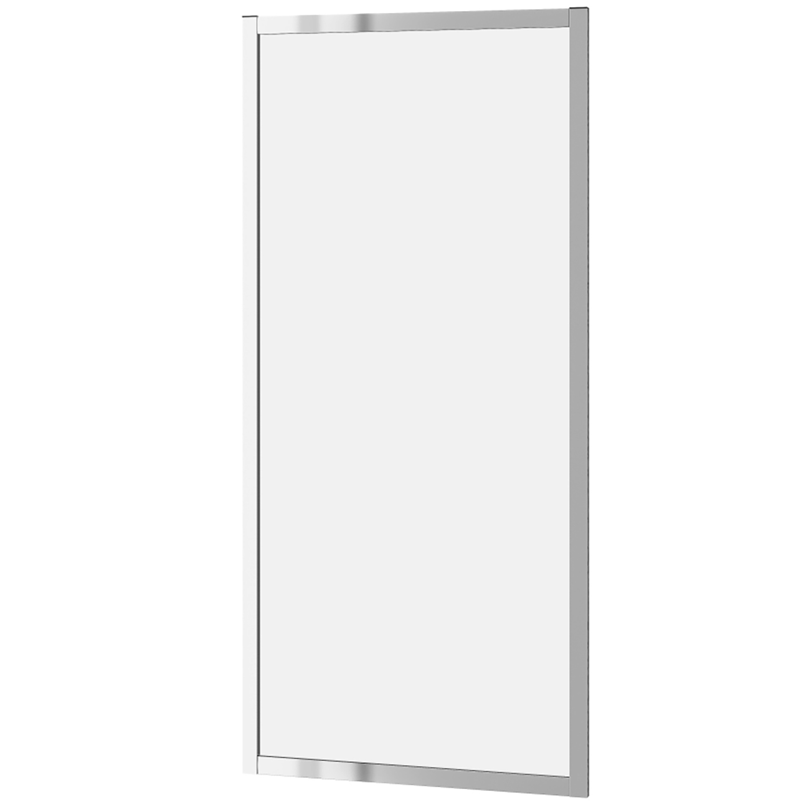 CERSANIT Duschkabine Wand ZIP Chrom transparent Glas 90x190 S154-008