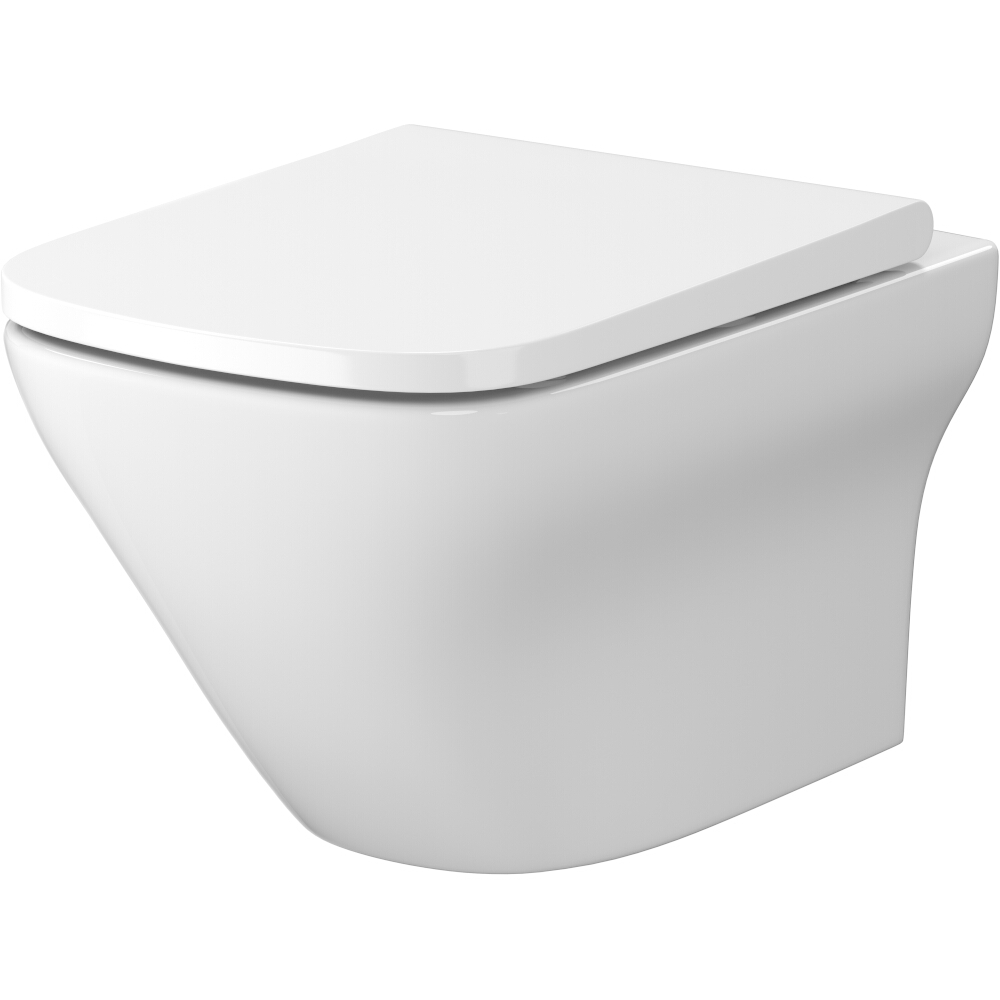 CERSANIT Wand-WC UM LARGA SQUARE CLEAN AUF KASTEN K120-004