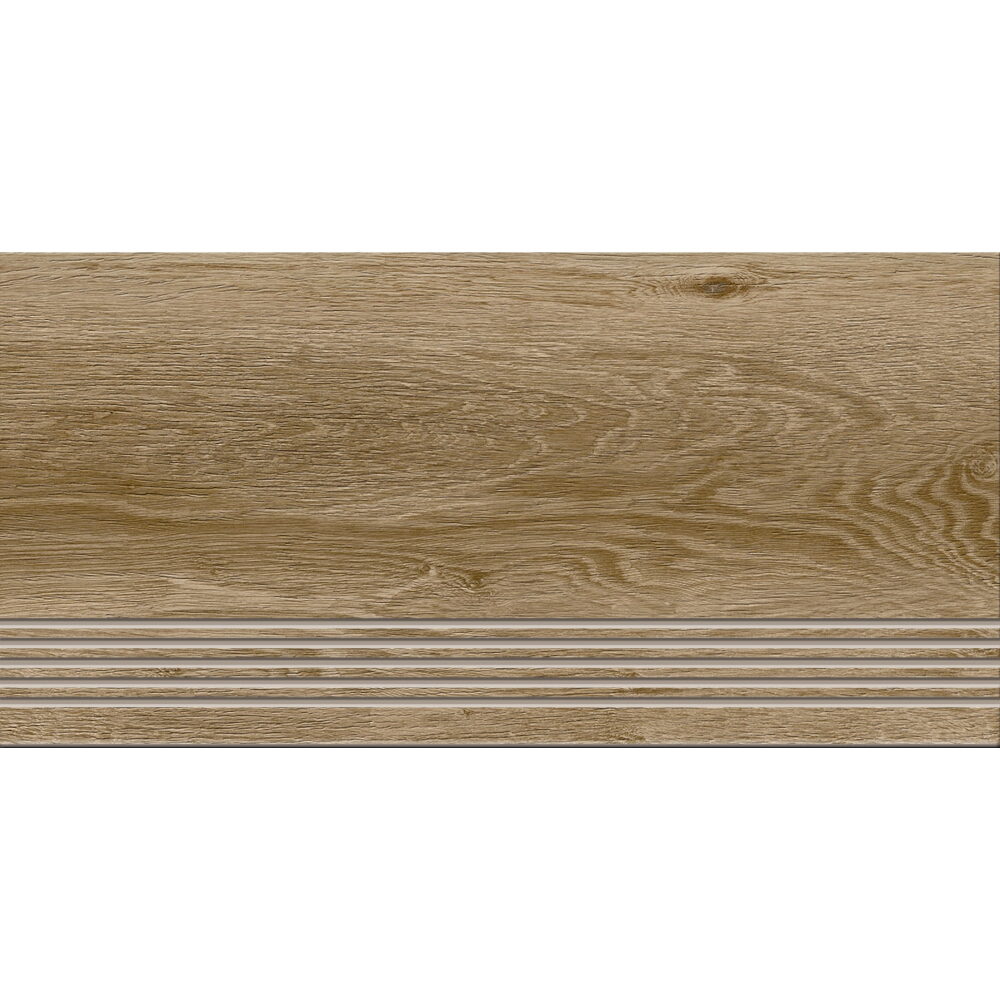 BODENFLIESE STUFENFLIESE STARWOOD BROWN STRUCTURE 29,8X59,8