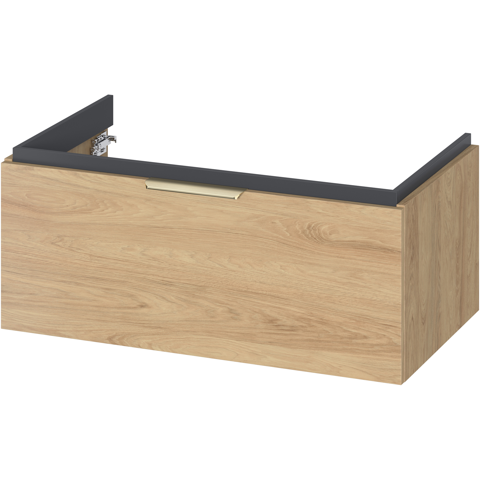 CERSANIT Waschbeckenschrank BONICA 80 mit einer Schublade Hickory-Eiche DSM S4041-022