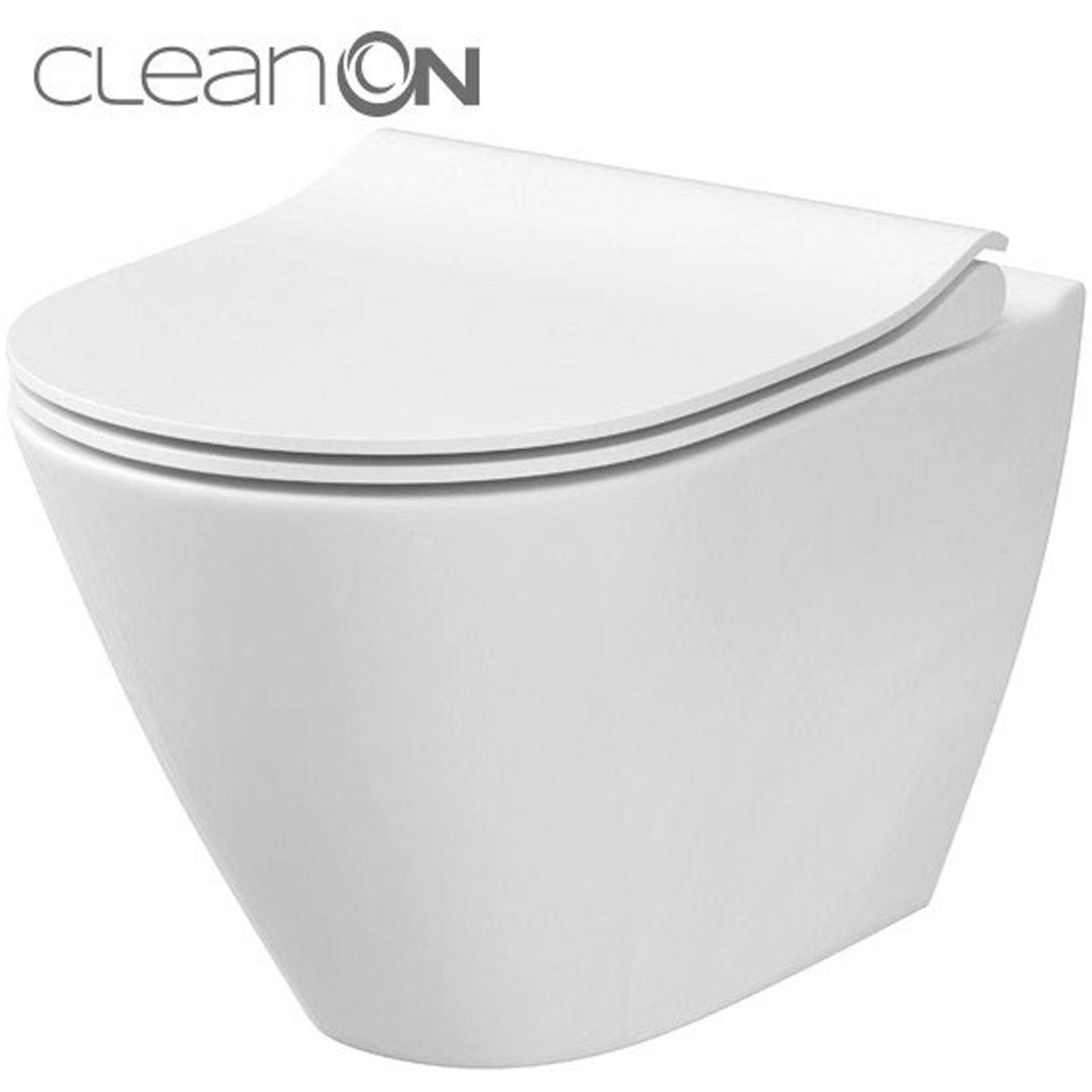 CERSANIT CITY wandhängendes WC-Becken mit SLIM Duroplast-Sitz K701-104-ECO