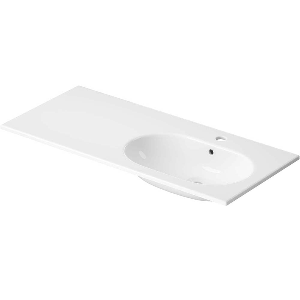 CERSANIT Einbauwaschbecken ZEN 100 links mit Arbeitsplatte BOX K117-006