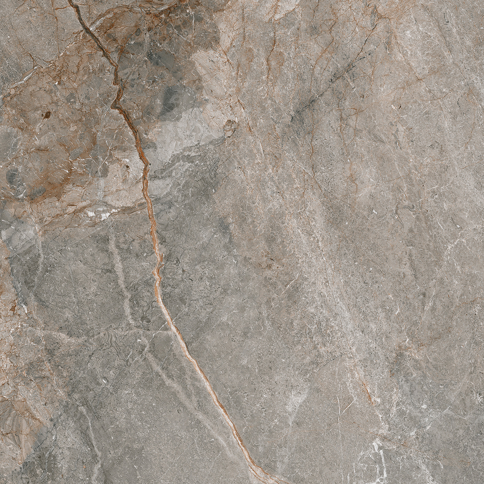 BODENFLIESE STEINOPTIK TOSCANA GREIGE LAPPATO 100X100 HALCON